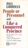 People or Personnel and Like a Conquered Province B000GJ0CI0 Book Cover