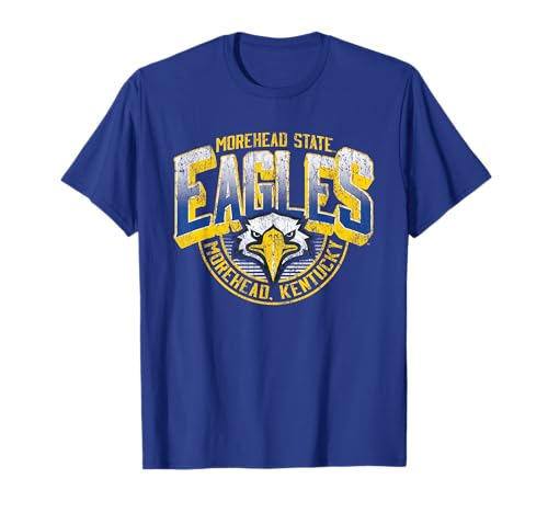 Morehead State Eagles Vintage Major Blue Officially Licensed T-Shirt