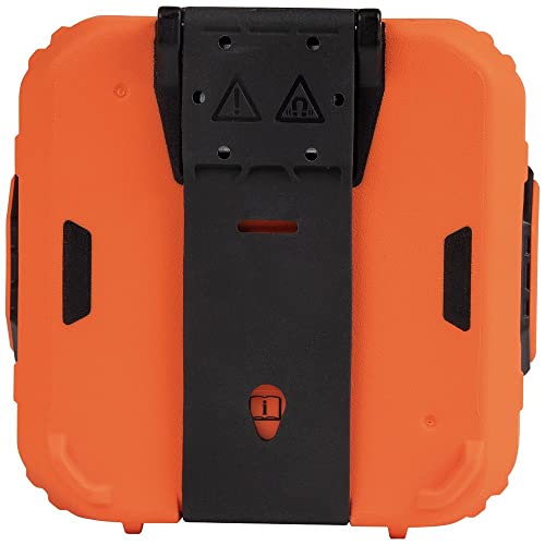 KLEIN TOOLS AEPJS2 Bluetooth Speaker with Magnetic Strip and Hook, Rechargeable, Wireless and Aux Capable, Hands Free Capable, 10 Hr Run Time, IP54 Dust and Water Resistant by KLEIN TOOLS - Image 8
