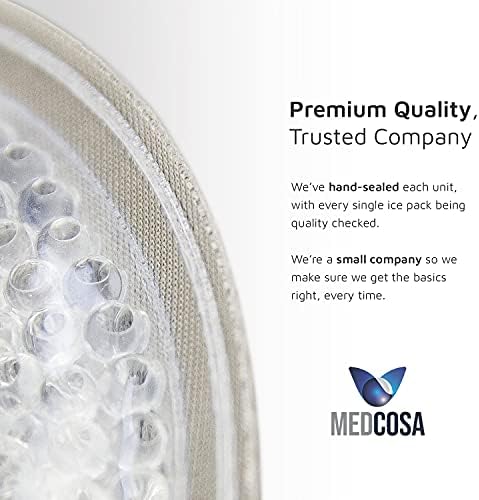 Medcosa Vasectomy Ice Pack - Professional Cold Therapy - Reduces Pain & Swelling After Vasectomies, Hernia or Varicocele Surgery - Reusable for Testicular Injuries