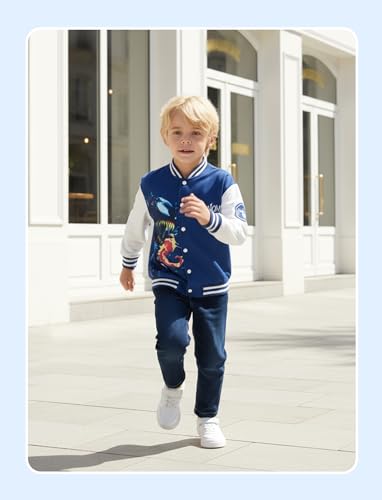 Image of Disney Marvel Bomber Jacket Spider Man Toy Story Cars Varsity Cardigan2-13Y