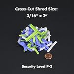 Aurora AU1030XA 10-Sheet Crosscut Paper/Credit Card Shredder with 4.4-Gallon Wastebasket