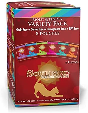 Moist & Tender Mindful Melodies Variety Pack Wet Cat Food 3 oz. Count of 8