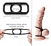 4 Pc Silicone Penis Ring cock ring Delayed Ejaculation with Four Movable Beads Time Delay for Men