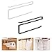 Produktbild PROHOUS 2Pcs Rollenhalter Papier Handtuchhalter Küchenrollenhalter Unterschrank Papierrollenhalter Papier Handtuch Rollenhalter Kleiderbügel Lagerregal Abnehmbar ohne Bohren Regal zur Aufbewahrung