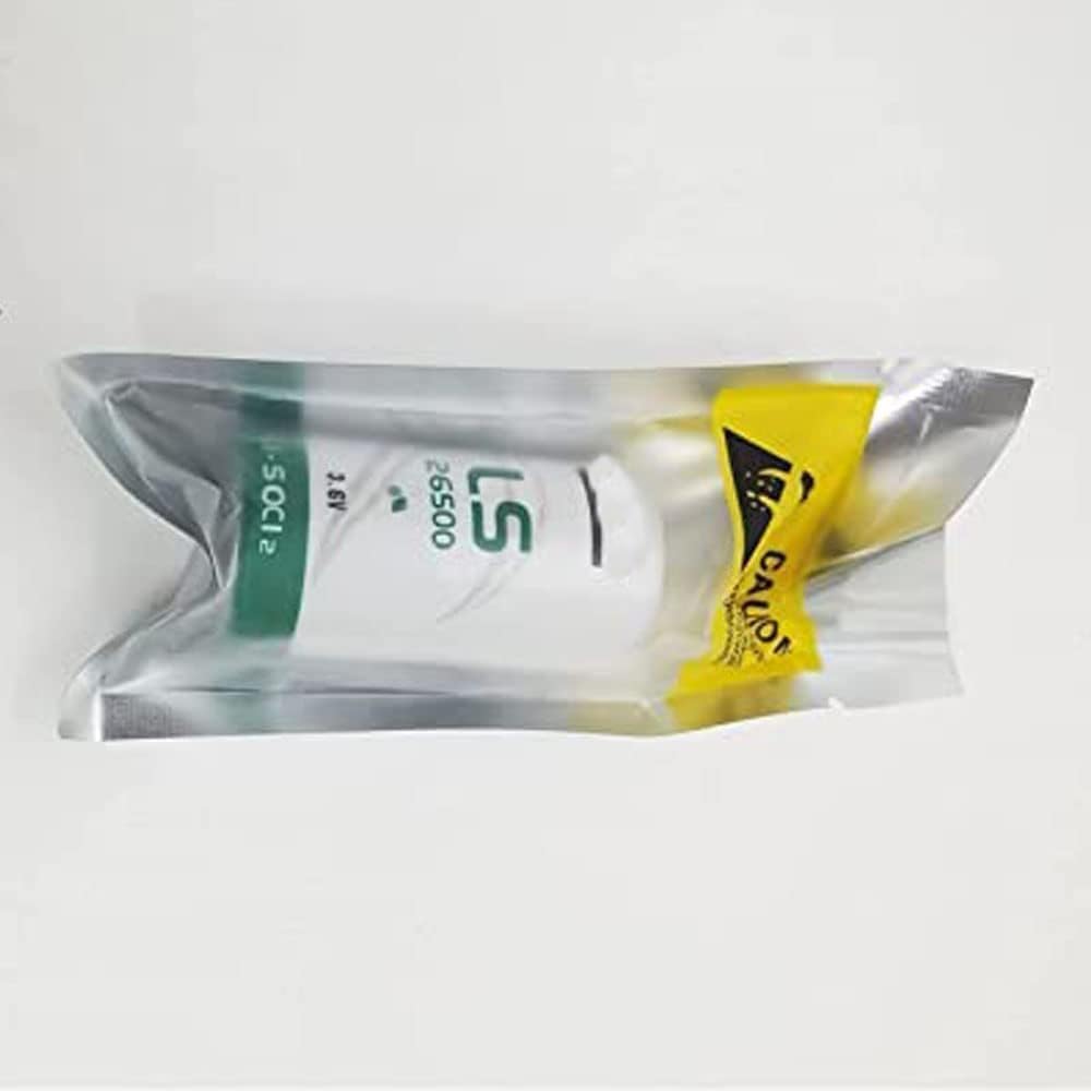 ◆(100-PACK) LS26500 3.6V C Size Lithium Thionyl Chloride Battery Replace for LS 26500 LSH14 ER26500,7700mAh Non-Rechargeable