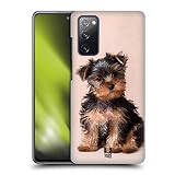 Stampa stilosa e accattivante Head Case Designs Cucciolo di Yorkshire Terrier Razze Famose di Cani Custodia Cover Dura per Parte Posteriore Compatibile con Samsung Galaxy S20 Fe / 5G