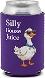 Adult Can Cooler Sleeve 12 oz Insulated Beer Holder - Silly Goose Juice