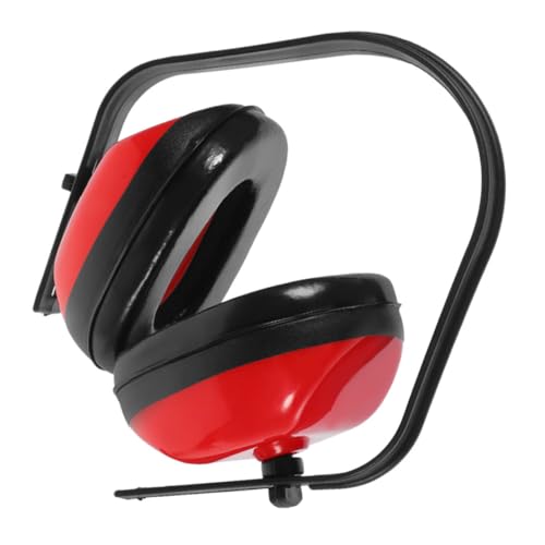 Operitacx Adjustable Soundproof Headphones Soft Ergonomic Hearing Protector Earmuffs for Noise Cancellation Comfortable Fit for Sleeping Studying and Shooting