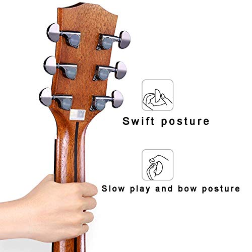 DYB Guitare Classique Production de Bois Massif Cordes en cuivre Sac à Dos de Guitare étanche Kit de démarrage pour… - Les Beatles, Paul McCartney, John Lennon, RIngo Starr, George Harrison DYB Guitare Classique Production de Bois Massif Cordes en cuivre Sac à Dos de Guitare étanche Kit de démarrage pour… – Image 4