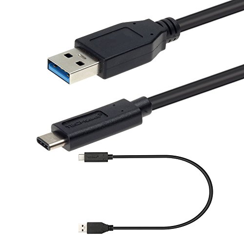 TECHGEAR Câble Chargeur USB/Transfert compatible pour Sony Xperia XZ3, XZ2, XZ1, XZ, XA2, XA1 Ultra, XZ2 Premium, XZ Premium etc - Câble USB-C 3.1 vers USB...