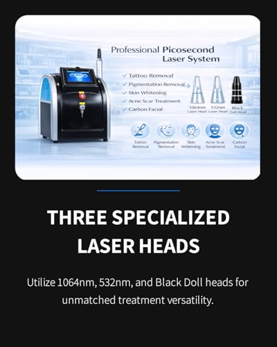 Image of Portable Pico Laser Machine For, Pigmentation Removal And Carbon Facial With Training (1 Year Warranty)