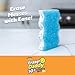 Scrub Daddy Eraser Sponge - 10x More Durable Than Traditional Erasers with Scrubbing Gems - Removes Dirt, Scuffs & Stains - Water Activated Sponge Eraser (2 Pack)