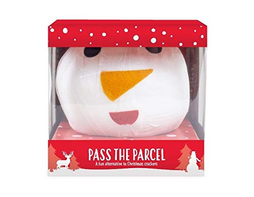 EliteKoopers 2 Pcs Christmas Party Pass The Parcel Game For Novelty Kids Gift (Snowman)