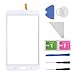 White Touch Screen Panel Digitizer Glass For Samsung Galaxy Tab 4 SM-T230 T230NU 7" inch With (Adhesive) and Tool