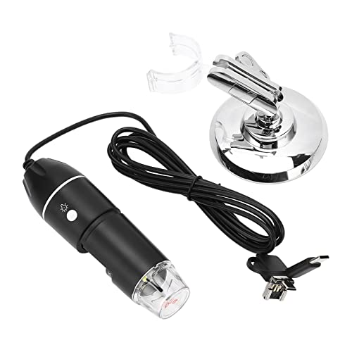Image of Handheld Digital Microscope, 3 in 1 Digital Microscope Handheld Digital Microscope with HD 1600X Image and WiFi Connection USB Port, USB Microscopes