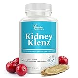 Kidney Cleanse Supplement with VitaCran Cranberry Extract – Premium Kidney & Urinary Tract Support w/ Chanca Piedra, Uva Ursi, Astragalus, Horsetail, Nettle & Juniper – Non-GMO, 60 Vegetable Capsules