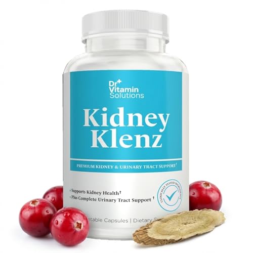 Kidney Cleanse Detox Supplement with Cranberry 60 Capsules 2 Month Supply