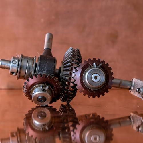 Image of uxcell 4pcs Bevel Gear 1.5 Module 1:1 Reduction Rate 16T 12mm Hole Dia Bevel Pinion Gear, 90 Degree Steering Gear for Hardware Mechanical Rotation