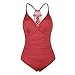 Produktbild Bfmyxgs Mode Frauen Mädchen Halter Einteilige Badeanzüge Braid Stilvolle Macrame Geraffte Bauch Kontrolle Bademode Sexy Monokini Sets Tankini Sets Beachwear Charming Bathing Bikini