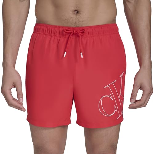 Calvin Klein Maillot de bain séchage rapide short plage noir