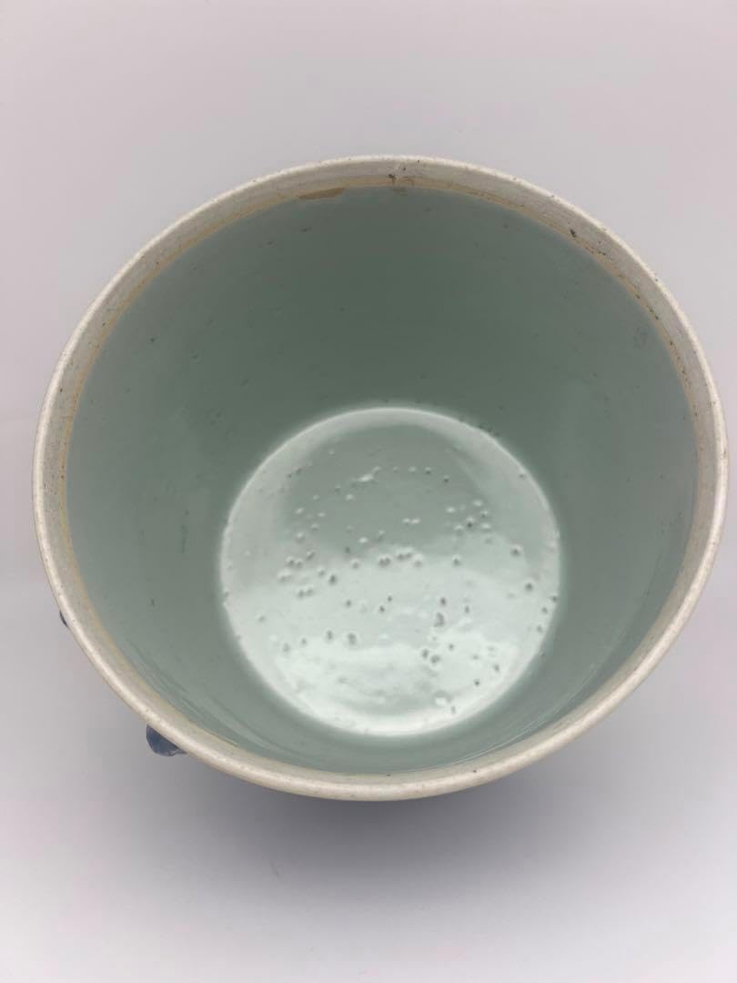 中国清朝染付清朝の青花碗骨董 古美術品 コレクション唐物 江戸