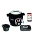 Moulinex Connect Multicuiseur Intelligent Haute Pression Balance et Moule Inclus 6L 200 Recettes 6 Modes de Cuisson Guide Pas à Pas Application Mon Cookeo CE859800, 6 liters, Noir
