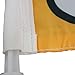 FANMATS 61874 New Orleans Saints Ambassador Car Flags - 2 Pack Mini Auto Flags, 4in X 6in, Perfect for Hood or Trunk