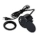 3 inch Power Grommet with Cover, Desktop USB Grommet 4A Port, Desk Furniture UL Listed Recessed Power Grommet with 2 AC Outlets & 6.39ft Cord