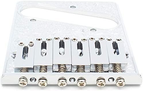 Bridge - Gotoh, Modern, for Telecaster, Artistic Engraved Chrome