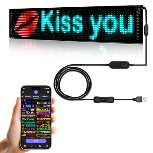 Programmable LED Signs | Flexible LED Advertising Sign | Bluetooth