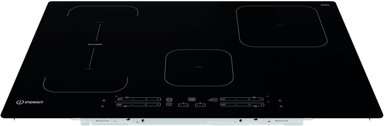 Piano cottura ad induzione 4 fuochi in vetroceramica, 770x54x510 mm Piano cottura ad induzione 4 fuochi in vetroceramica, 770x54x510 mm