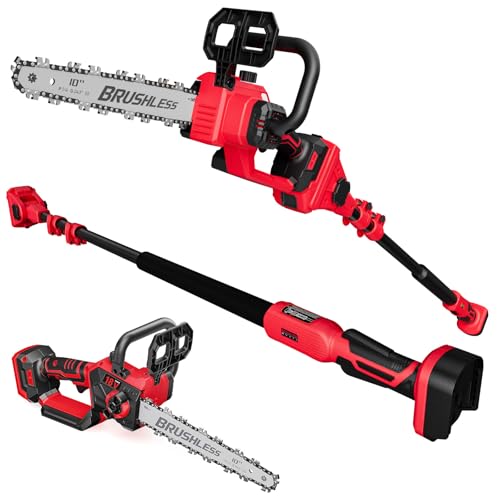 10-Inch Pole Saw for Milwaukee 18V