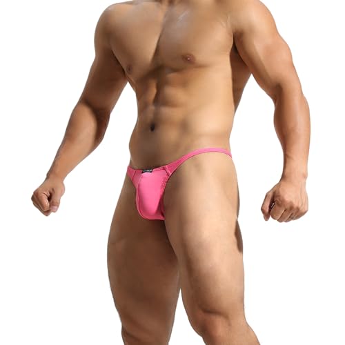 Men's G String T Back Thong Sexy Underwear Low Rise Bikini Bulge Pouch Exotic Male Lingerie2