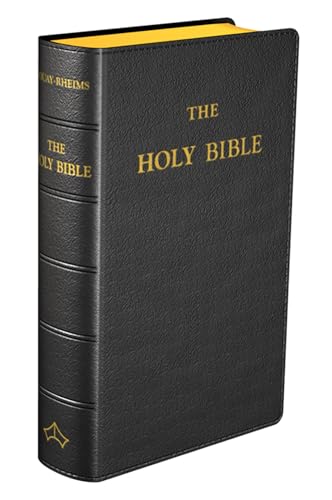 Douay-Rheims Bible [Pocket size, black flexible cover]