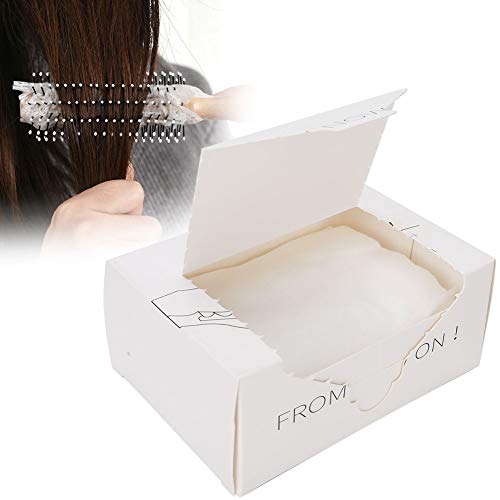 Hair Brush Cleaning Paper 50-Pack, Comb Cleaning Net for Pet Hair Remover, Portable Hairbrush Cleaner Sheets, Comb Net Protective Hair Brush Net Portable Pet Hair Remover Tools Hair Brush Sheets