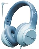 awatrue Kinder Kopfhörer, 74/85/94dB Sichere Lautstärke Kopfhörer Kinder mit Kabel, Stereo Sound, Faltbare, 3.5 mm Jack Over Ear Kinderkopfhörer für Ipad, Tablets, Schule, Reisen (Grün)