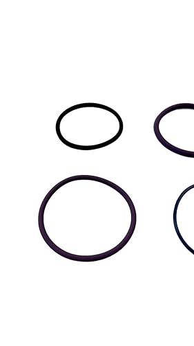 Miniatura 6 de Kit de juntas tóricas negras de goma para motor Volvo D12, incluye 4 juntas tóricas, número de pieza 276948