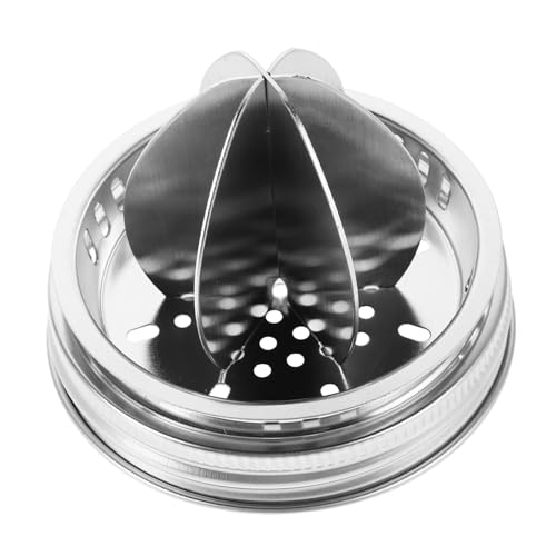 OFFSCH Manual Citrus Juicer with Stainless Steel Lid Cover Handheld and Lemon Squeezer for Home Commercial Use Yield Easy to Clean Efficient Juice Extraction