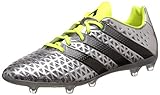adidas adidas Ace 16.2 FG, Botas de fútbol para Hombre, Plateado (Plamet/Negbas/Amasol), 40 2/3 EU