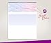 NextDayLabels - Blank Check Stock, 500 Sheets, Blue/Red Prismatic Top, 8.5 x 11 Inches, 24 lb, Laser/Ink-Jet Check Paper
