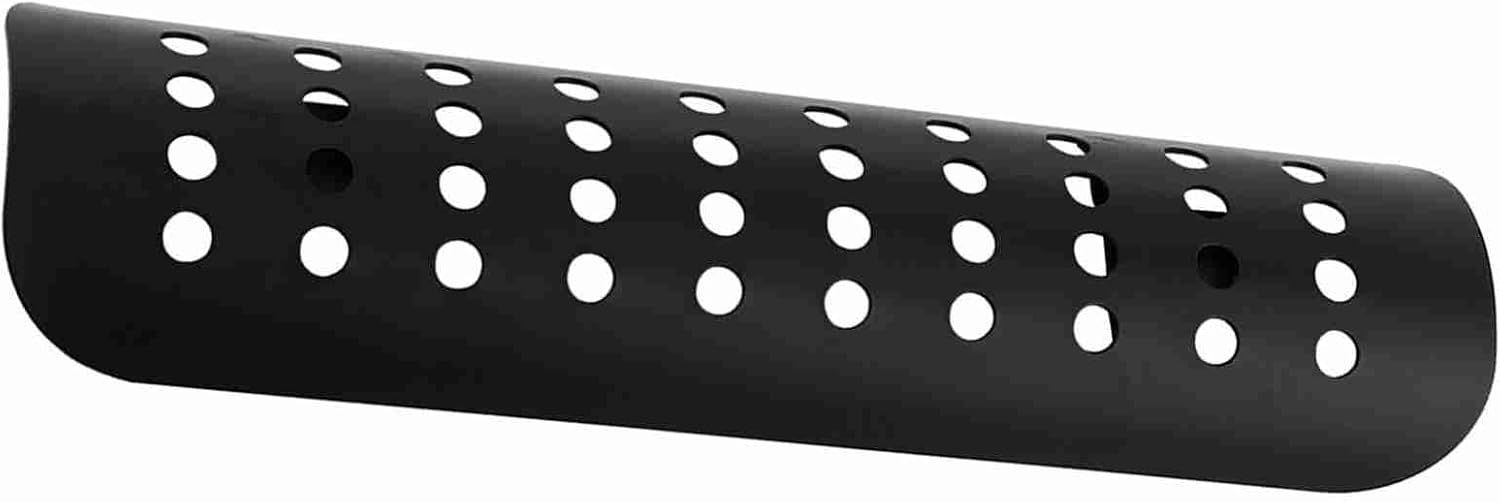 Exhaust Heat Cover, Motorcycle Heat Cover for Legs, Motorcycle Exhaust Heat Cover, 9 X 2.4 IN Mini Bike Muffler Heat Cover for Motorcycle Exhaust Pipe with 2 Clamps (Black)