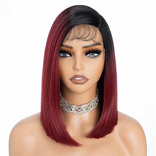 DÉBUT Side Part Lace Front Asymmetrical Wigs 13x4x0.5 Lace Frontal
