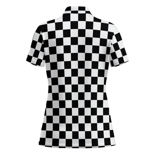 Funny Matching Couple Golf Shirts Short Sleeve Polo Shirts Moisture Wicking Unisex Hawaiian Outfits for Men Women4