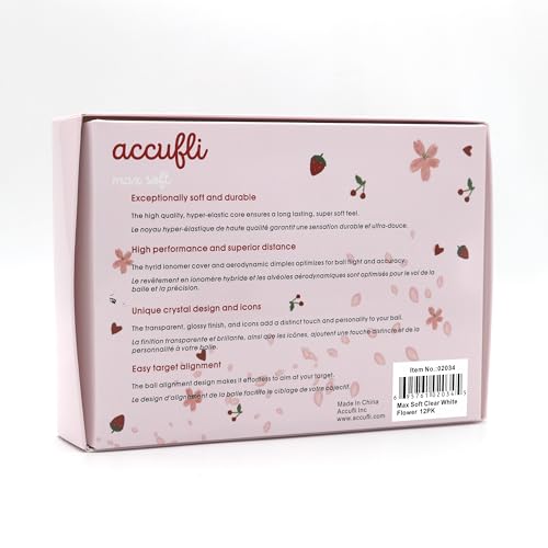 Image of ACCUFLI Max Soft Icon Golf Balls