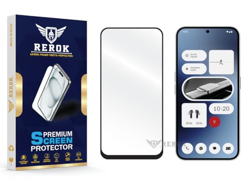 Image of Gorilla Tempered Glass Screen Protector Compatible with Nothing Phone 2A [Pack of 1] | Edge-to-Edge, Bubble-Free, Case Friendly, Easy Installation Kit