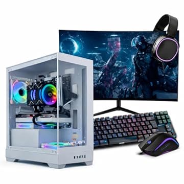 PC Gamer Completo Ryzen 5 5600GT, 16GB DDR4, SSD 480GB, 500W 80 Plus, PCRZN12-E