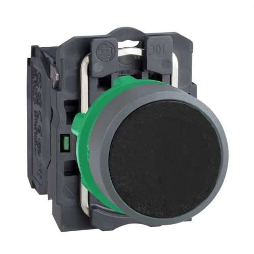 Puls.negro 1na bouton-poussoir col.gr. interrupteur électrique noir