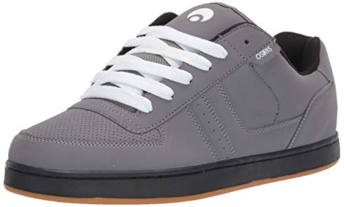 Osiris Men's Relic Skate Shoe, Grey/Gum, 5 M US