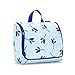Produktbild reisenthel toiletbag XL Kosmetiktasche 28 x 25 x 10 cm / 4 l/Polyester Leaves Blue
